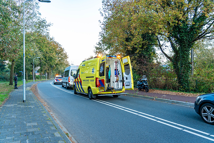 Fietser ongeval Pauwenkamp Harderwijk