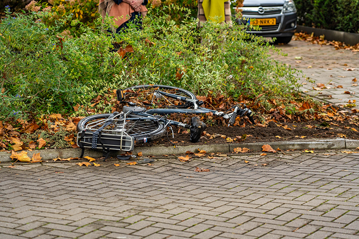 Fietser Vondellaan Harderwijk