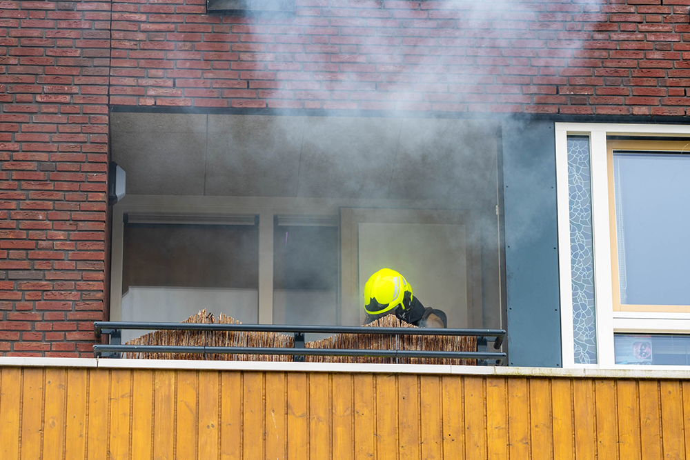 Brand Langendijkstraat Harderwijk