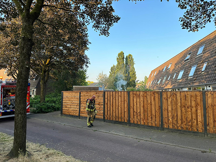 Brand schuur Hondsdrafmeen