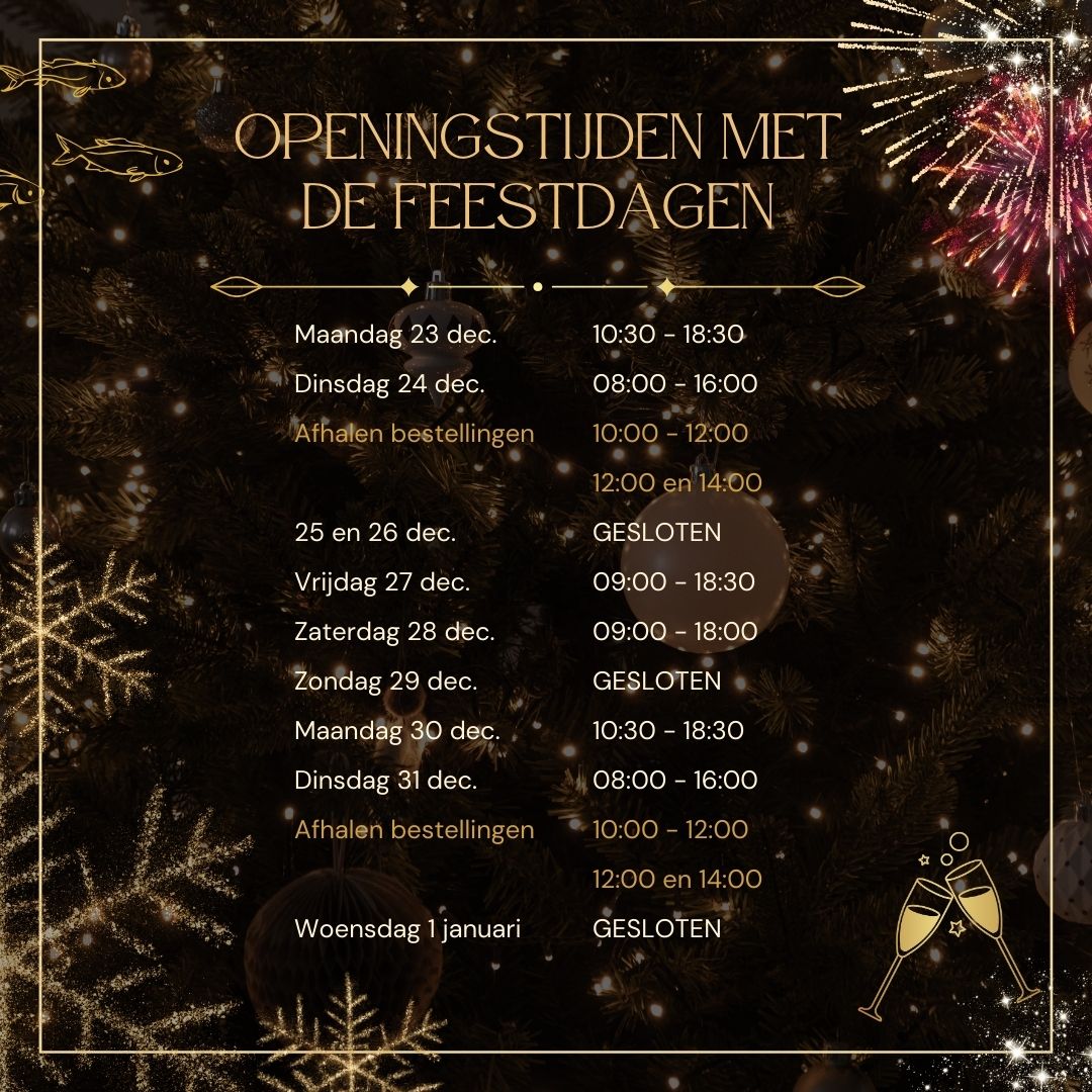 Openingstijden Dries van den Berg Visspecialist