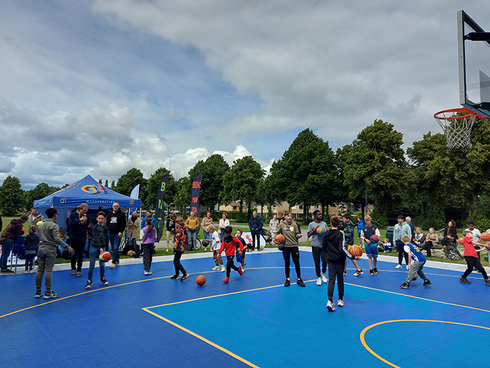 Opening 3x3 basketbalveld Harderwijk