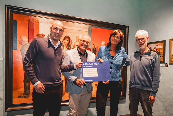 Cheque voor Marius van Dokkum Museum van de Rabobank