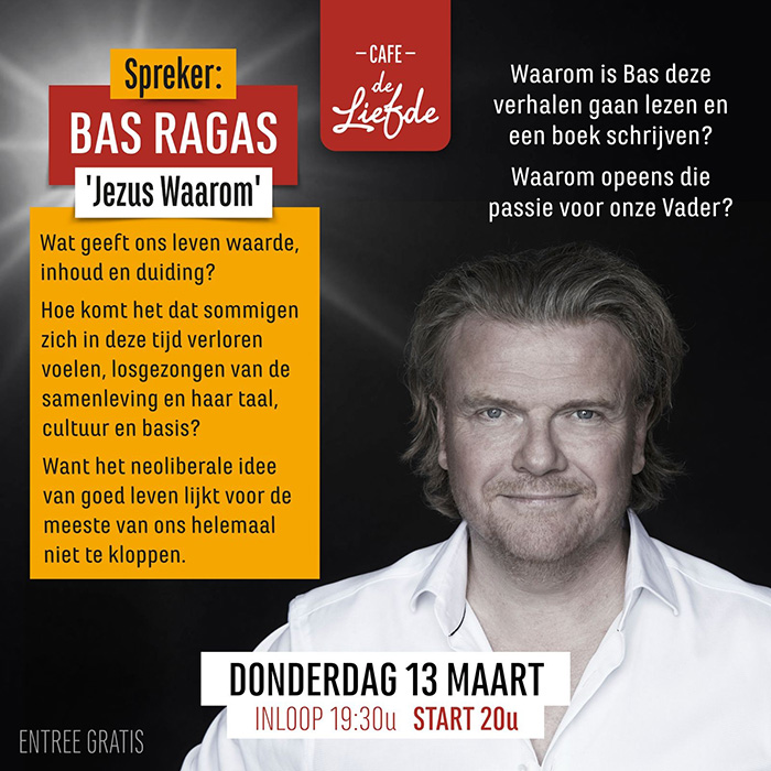 Bas Ragas in Cafe de Liefde