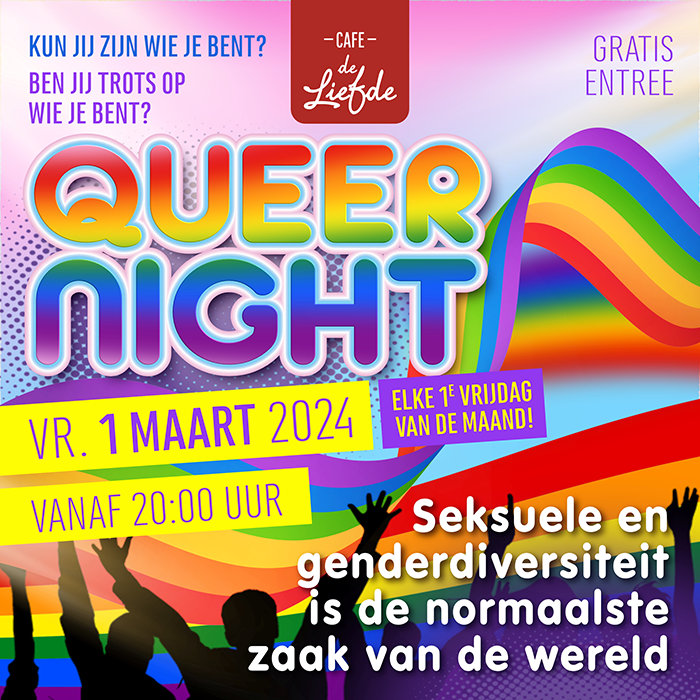 Queer Avond Cafe de Liefde