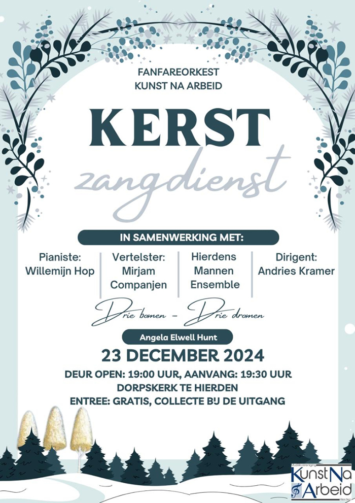 Kerstconcert Kunst na Arbeid Hierden