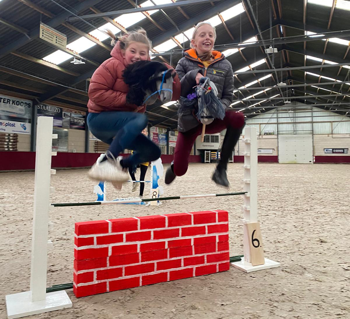 Hobby Horse wedstrijd manege Rantrime Hierden