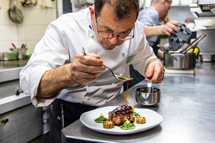 Michel van der Kroft en de perfecte ossenhaas