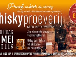 Wisky proeverij Cafe de Liefde