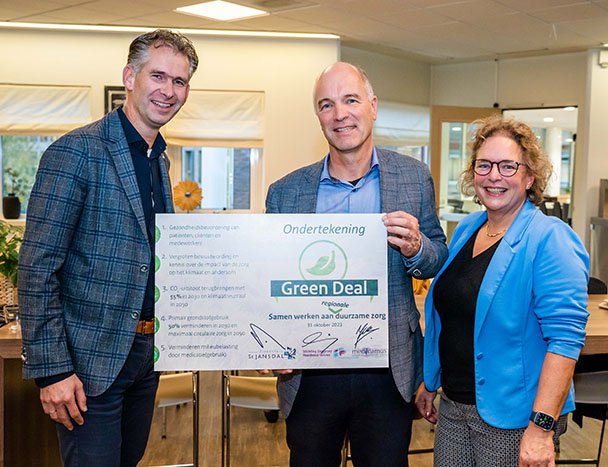 Ondertekening Green Deal Duurzame Zorg 3.0 Door St Jansdal, Medicamus ...