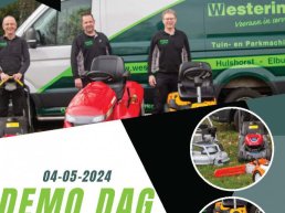 Demo dag Westerink Tuin en Parkmachines