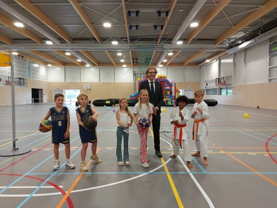 Feestelijke opening Sportcomplex De Sypel in Harderwijk