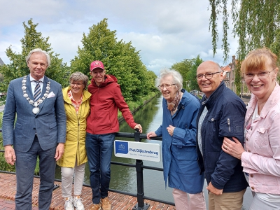 Piet Dijkstrabrug geopend in Harderwijk