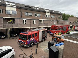 Brand in appartement Harderwijk 