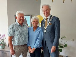 Echtpaar Willem en Sjoerdje Metzlar - Huisma 60 jaar getrouwd