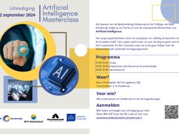 Uitnodiging Artificial Intelligence (AI) Masterclass