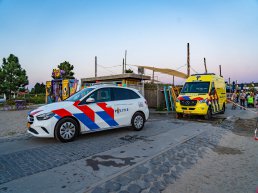 Drenkeling gereanimeerd voor vol terras in Harderwijk 