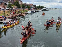 Drakenbootrace Harderwijk: food, fun, muziek en racende draken!