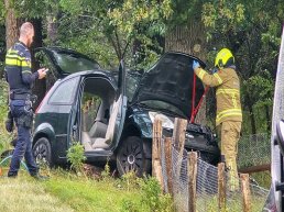 Eenzijdig ongeval in beruchte bocht, traumahelikopter geland