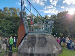 Onthulling monument Stellung Hase