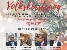 Volkskerstzang Harderwijk keert terug op 20 december in Grote Kerk