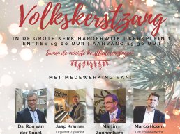 Volkskerstzang Harderwijk keert terug op 20 december in Grote Kerk