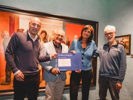 Rabobank Randmeren schenkt € 25.000 voor nieuw Marius van Dokkum Museum