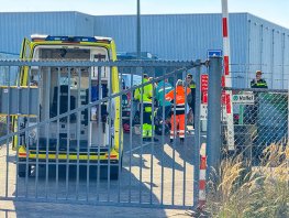 Persoon gewond bij ongeval op gemeentewerf Harderwijk