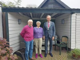 Echtpaar Gerrit en Hennie Wouters 60 jaar getrouwd