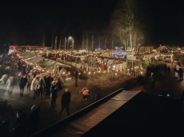 Wintermarkt buitenplaats Het Loo in Uddel