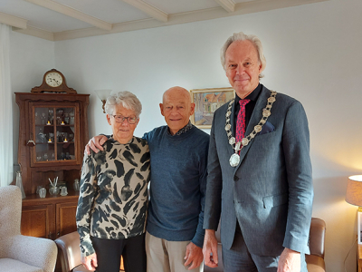 Jo en Adrie De Lange - Olofsen 60 jaar getrouwd