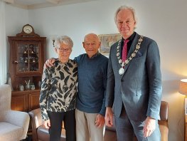 Jo en Adrie De Lange - Olofsen 60 jaar getrouwd