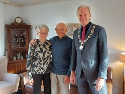 Jo en Adrie De Lange - Olofsen 60 jaar getrouwd