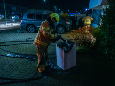 Brand in kantoor Harderwijk