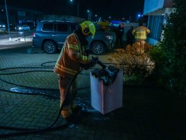 Brand in kantoor Harderwijk