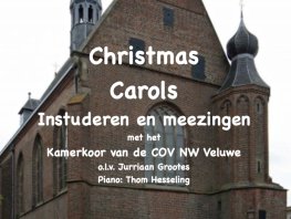 Catharinakapel Koffieconcert met Christmas Carols