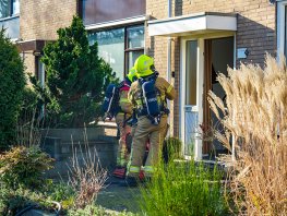 Brand in keuken van woning aan de Eisenhowerlaan in Harderwijk