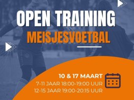 Open training meisjesvoetbal FC Horst