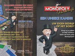 Harderwijkse ondernemers gezocht voor Monopoly Harderwijk