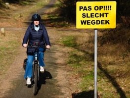 Iedereen moet kunnen genieten van een fietstochtje door het bos